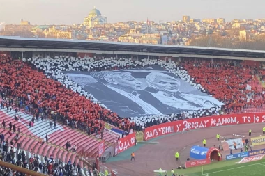 SPEKTAKL NA SEVERU MARAKANE: Delije koreografijom na proslavi 78. rođendana Crvene zvezde PODIGLE LETVICU u navijačkom svetu (VIDEO)