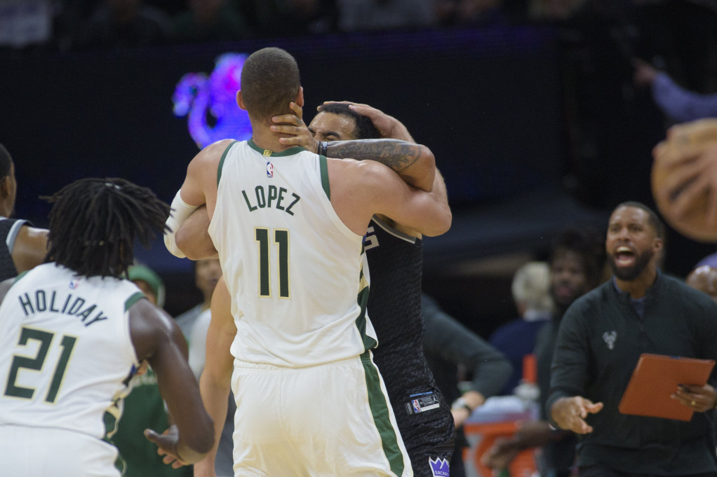 Tuča na meču Sakramento - Milvoki