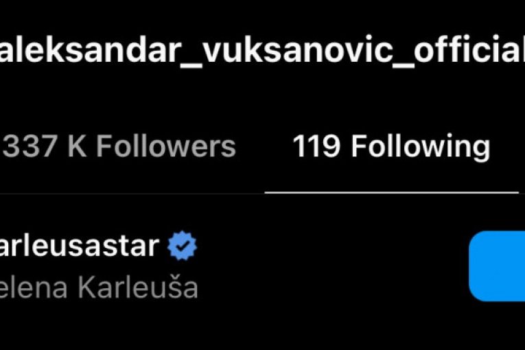 Aca Lukas zapratio Jelenu Karleušu na Instagramu