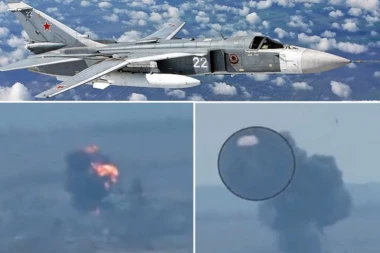 UKRAJINCI OBORILI RUSKI AVION! ŠOK U BAHMUTU! Veliki udarac za ruske snage - Vagnerovci u nezavidnom položaju (VIDEO)