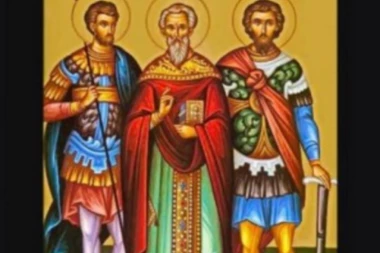 DANAS SU SVETI MUČENICI EVTROPIJE, KLEONIK I VASILISK! Slavimo TRI BRATA od kojih su dvojica razapeta, a treći ubijen mačem