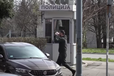 PRVE FOTKE MILJKOVIĆA U POLICIJI: Marko u jeku skandala sa Lunom Đogani završio u MUP-u! (GALERIJA)
