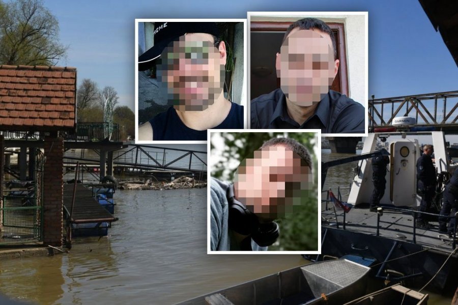 Nestali muškarci nakon nesreće na Dunavu