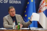 NE DAMO SRBIJU, SVI POD JEDNU ZASTAVU: Jaka simbolika Vučićevih poruka sa skupa u Somboru