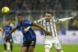 KOSTIĆ SRUŠIO INTER: Juventus golom Srbina slavio u derbiju Italije (VIDEO)
