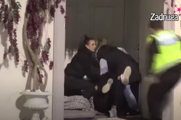 RUSVAJ U ZADRUZI! MILJANA NASRNULA NA ZOLU: Obezbeđenje odmah uletelo! (VIDEO)