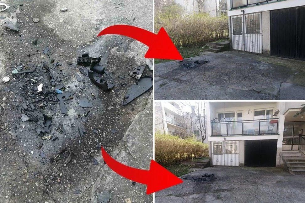 ČULA SE SNAŽNA EKSPLOZIJA, SVI SMO SKOČILI IZ KREVETA: Na Marijanine automobile bačena bomba, komšije sa Čukarice u šoku (FOTO/VIDEO)