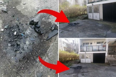 ČULA SE SNAŽNA EKSPLOZIJA, SVI SMO SKOČILI IZ KREVETA: Na Marijanine automobile bačena bomba, komšije sa Čukarice u šoku (FOTO/VIDEO)