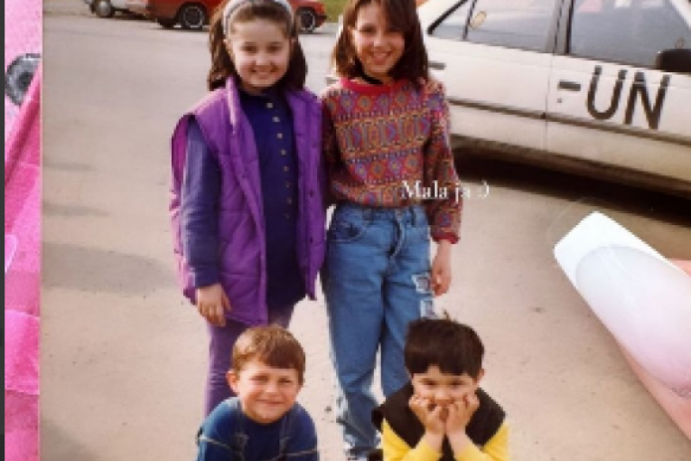 Stanija Dobrojević kao dete