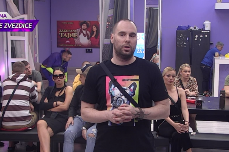 Zvezdan Slavnić majica Zadruga 6 slike