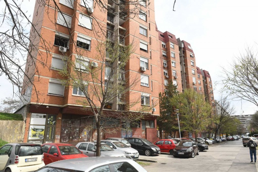 Požar na Novom Beogradu