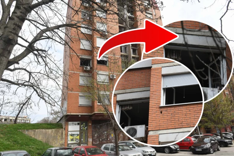 REPUBLIKA NA LICU MESTA: Prve fotografije posle požara na Novom Beogradu, sumnja se da je muškarac izvršio samoubistvo (FOTO/VIDEO)