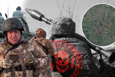 MOSKVA OSTAVLJA VAGNEROVCE U MAŠINI ZA MLEVENJE MESA: Britanci tvrde da Putin diže ruke od Prigožina, Rusi posustaju u Bahmutu!