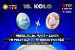 Derbi 18. kola Srpske lige – grupa Zapad, samo na Xtip Stream-u!