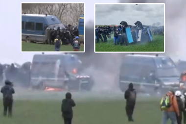 HAOS NA ULICAMA FRANCUSKE: Policija baca suzavce i šok bombe na demonstrante (VIDEO)