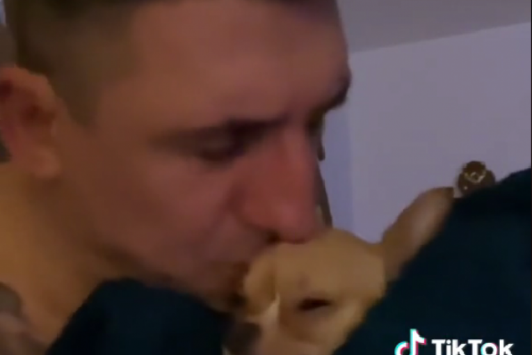 Kristijan Golubović plače zbog mrtvog psa