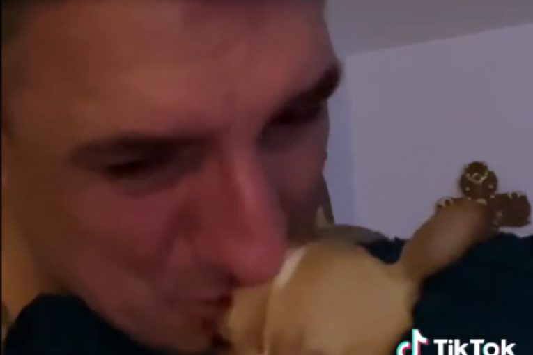 Kristijan Golubović plače zbog mrtvog psa