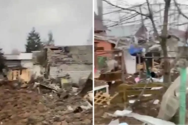 "BIO JE NAPUNJEN EKSPLOZIVOM"! Rusija potvrdila da su u Kirejevsku pronađeni ostaci UKRAJINSKOG DRONA! (VIDEO/FOTO)