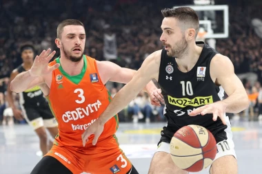 DRAMA U ARENI: Partizan jedva popio Cedevitu i sačuvao prvo mesto!