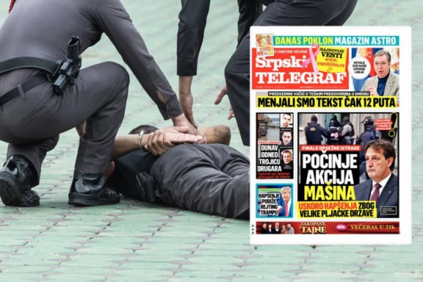 KRIO SE IZA DUPLIH BLINDIRANIH VRATA! Novi detalji policijske akcije "Mašina": TAJ JE ZNAO KOLIKO PUTERA IMA NA GLAVI!