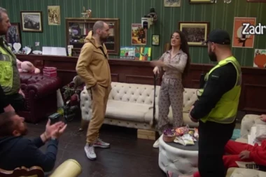 ZVEZDAN POKAZAO LJUBAVNICI GDE JOJ JE MESTO: Anđela dobila preko nosa, odlepila od besa! (VIDEO)
