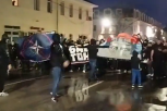 PAKLENA ATMOSFERA U PODGORICI: Pogledajte kako su navijači Srbije stigli na stadion (VIDEO)