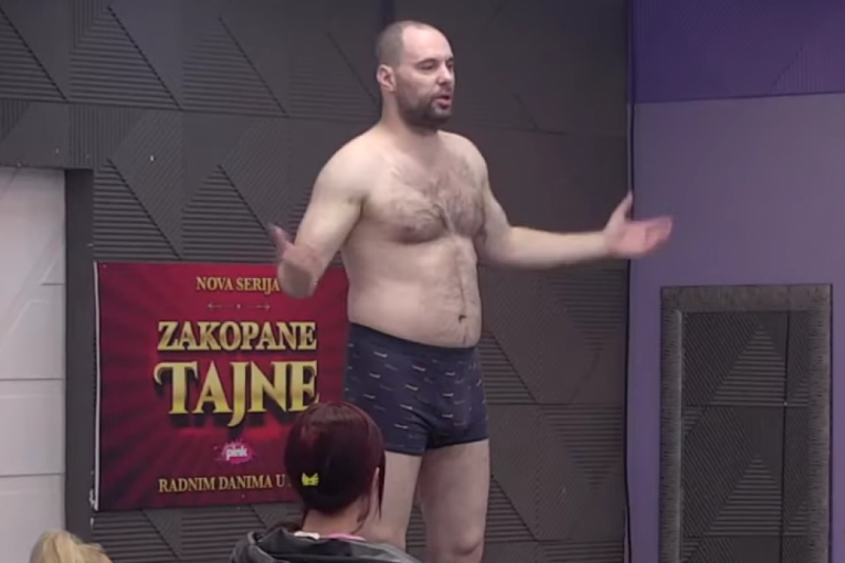 Zvezdan Slavnić se popeo na crni sto i skinuo go Zadruga 6