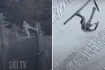 JEZIV SNIMAK IZ SLOVENIJE:  Ski skakač poleteo, pa se isprevrtao u vazduhu (VIDEO)