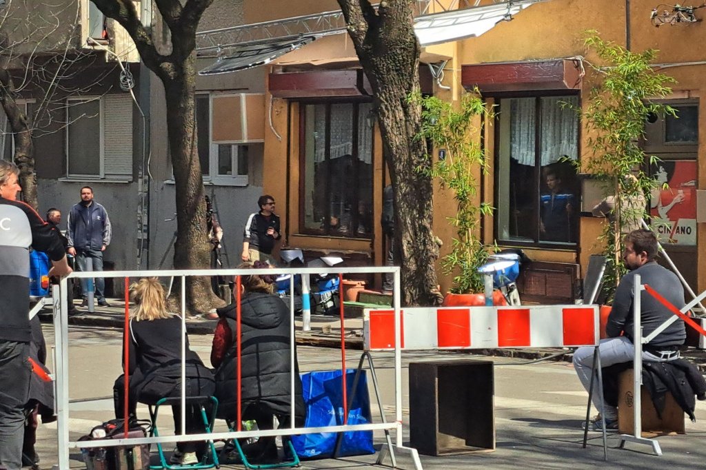 Na setu snimanja filma "Nedelja" o Džeju Ramadanovskom