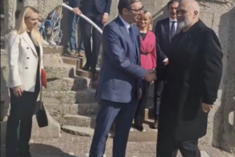 Aleksandar Vučić i Edi Rama
