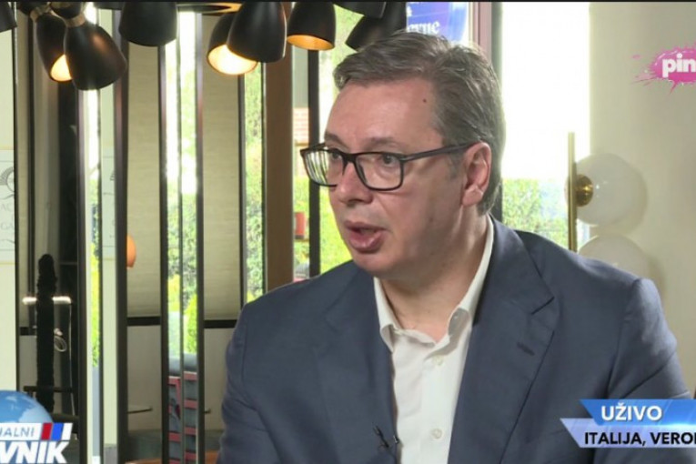 Intervju sa predsednikom Srbije u Veroni: Nisam ja došao ovde ni da jedem, ni da pijem - DOŠAO SAM ZBOG VAŽNIH SASTANAKA!