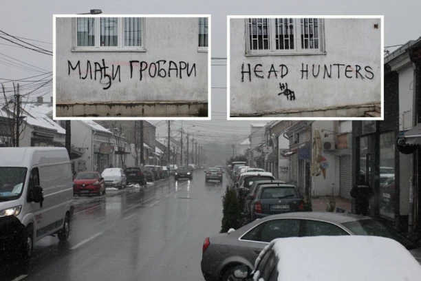 OVDE SU UPUCANA BRAĆA U OBRENOVCU: Vasilije i Miloš nisu hteli inspektorima da kažu ni jednu jedinu reč o obračunu, a grafiti govore sve (FOTO)