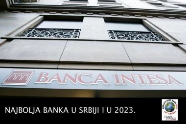 Banca Intesa je najbolja banka u Srbiji i u 2023. godini