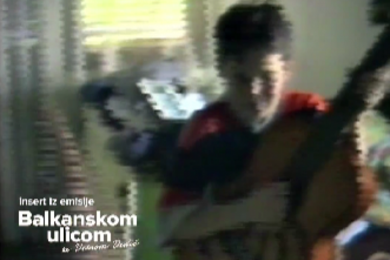 Miloš Biković kao mali slike