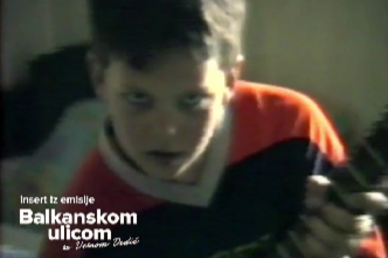 Miloš Biković kao mali slike