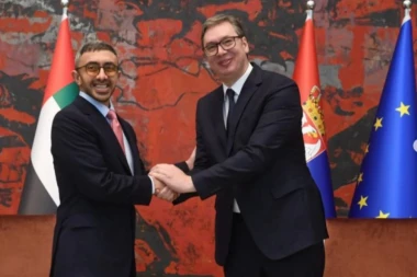 VUČIĆ NAKON SASTANKA SA MINISTROM UAE: Ponosan sam na prijateljstvo, partnerstvo i zajedničku viziju (FOTO)