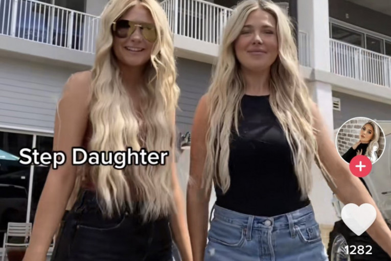 Maćeha i ćerka se snimaju