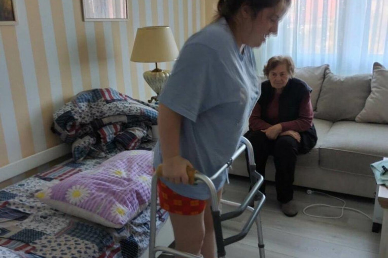 Mina Pošarac na rehabilitaciji