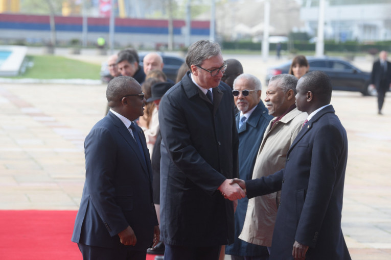 Predsednici Srbije i Gvineje Bisao