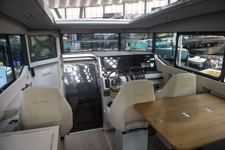 Unutrašnjost luksuznog plovila