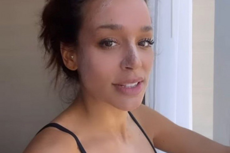 Edita Aradinović skače kroz prozor Instagram