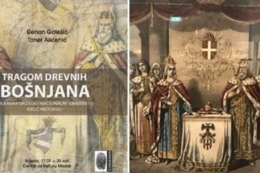 FALSIFIKOVANJE ISTORIJE: Sliku "Car Lazar sa porodicom“ predstavili kao život "drevnih Bošnjana“