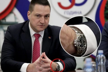 RUŽIĆ DOBIO NOVU FUNKCIJU! Zadužen za luksuz i bahaćenje: Ministar se šepuri sa roleksom od 11.600 dolara! (FOTO)