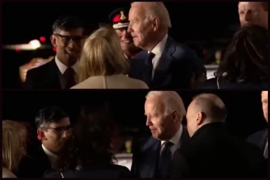 DA LI JE BAJDEN UOPŠTE PREPOZNAO RIŠIJA? Stručnjak za govor tela objasnio šta poručuju pokreti američkog predsednika na susretima u Belfastu (VIDEO)
