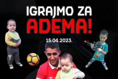 HUMANITARNI DAN U BEČMENU: Na veliku subotu - "Igrajmo za Adema"!