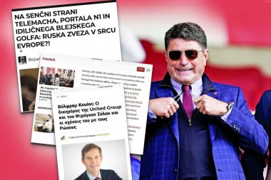 MASKE SU PALE! Mediji u SAD, Grčkoj i Sloveniji o poslovima Junajted Grupe sa “bankarima Kremlja”: Šolakove ruske veze tema na Zapadu!
