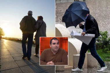 VREMENSKI ROLERKOSTER!  Srpski meteorolog upozorava: Prijatno vreme će uskoro zameniti pljusak, a u jednom delu Srbije već pada SNEG!