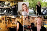 NIKADA NE BISTE POMISLILI DA OVA DAMA RADI U GARAŽI! Nena je jedina žena koja rastura automobile u Srbiji: Molili su me da to ne radim, sada sam najsrećnija! (FOTO)