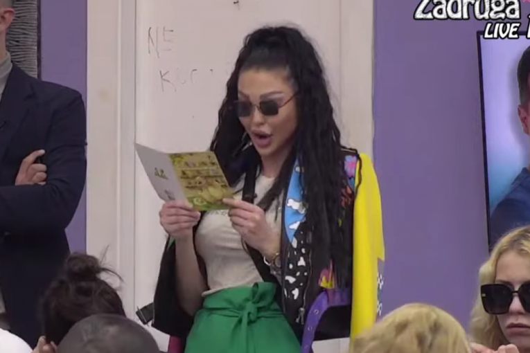 Maja Marinković dobila čestitku od Takija Zadruga 6 Uskrs 2023