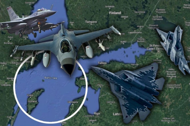 NEVIĐENA DRAMA NA BALTIKU! NATO avion primećen kod ruske teritorije
